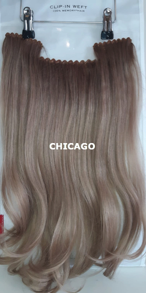 Balmain Hair Clip-in Weft MH CHICAGO voorzijde