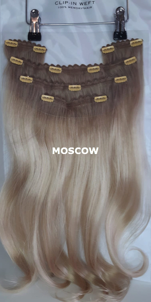 Balmain Hair Clip-in Weft MH MOSCOW achterzijde