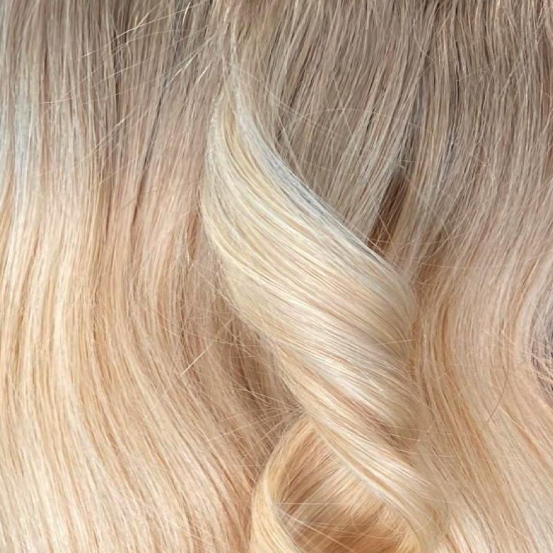 Bighair Ombre Color Norwegian Blonde krul